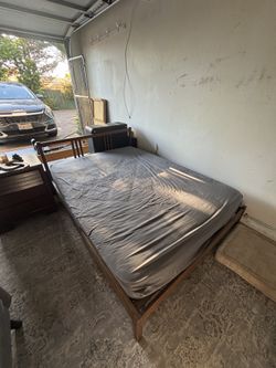 Full Size Bed Frame And Mattress