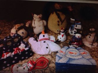 Nice selection of snowman for the holidays