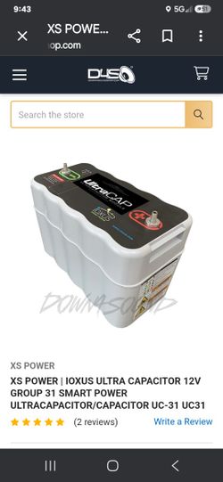 Ioxus Ultracap 12volt Used For Car Audio In Good Condition