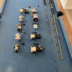 Fishing Gear, Fishing Rods And Reels