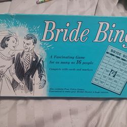 Vintage 👰‍♀ Bride Bingo