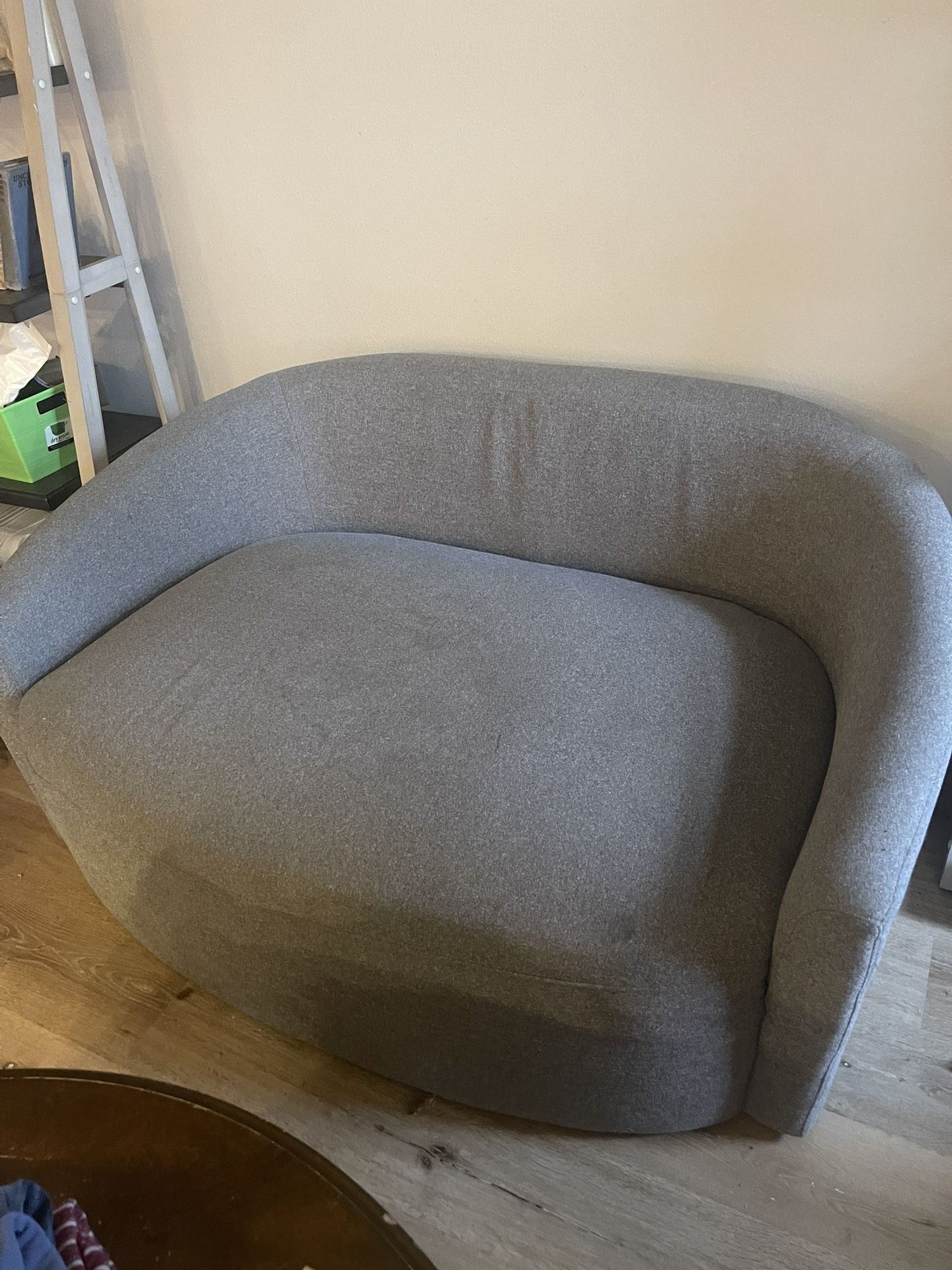 Oversized Swivel Chair