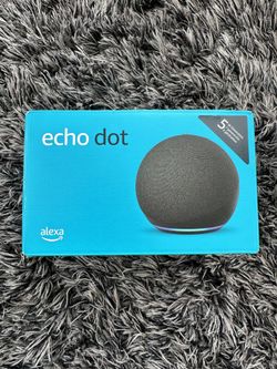 Echo Dot 5th Generation New In Box (Black)