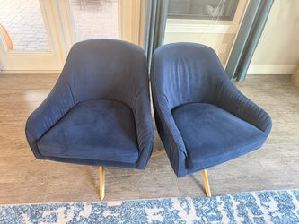 Set of two chairs ( West elm)