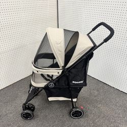 Lightweight Foldable Pet Stroller — Great for Small/Medium Dogs & Cats