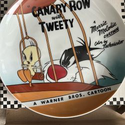 Looney Toons “Canary Row With Tweety” Classic Lobby Card Plate