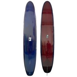 10'3" Lundquist Surfboards "Big Joe" - Lightly-Used Glass-On Singlefin Longboard