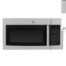 🚨 New GE - 1.6 Cu. Ft. Over-the-Range Microwave - Stainless Steel JVM3160RFSS
