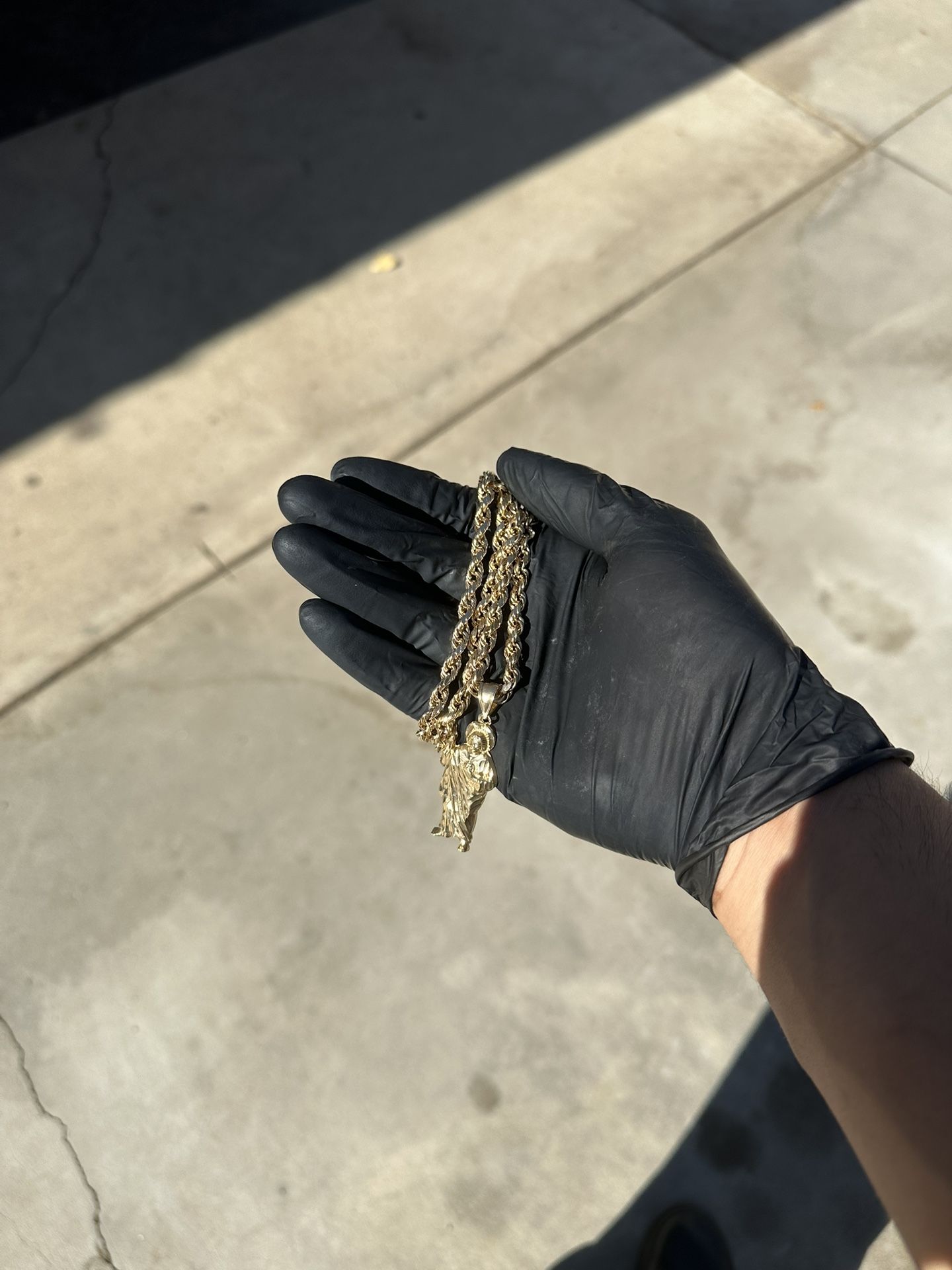 10k Gold Rope Chain
