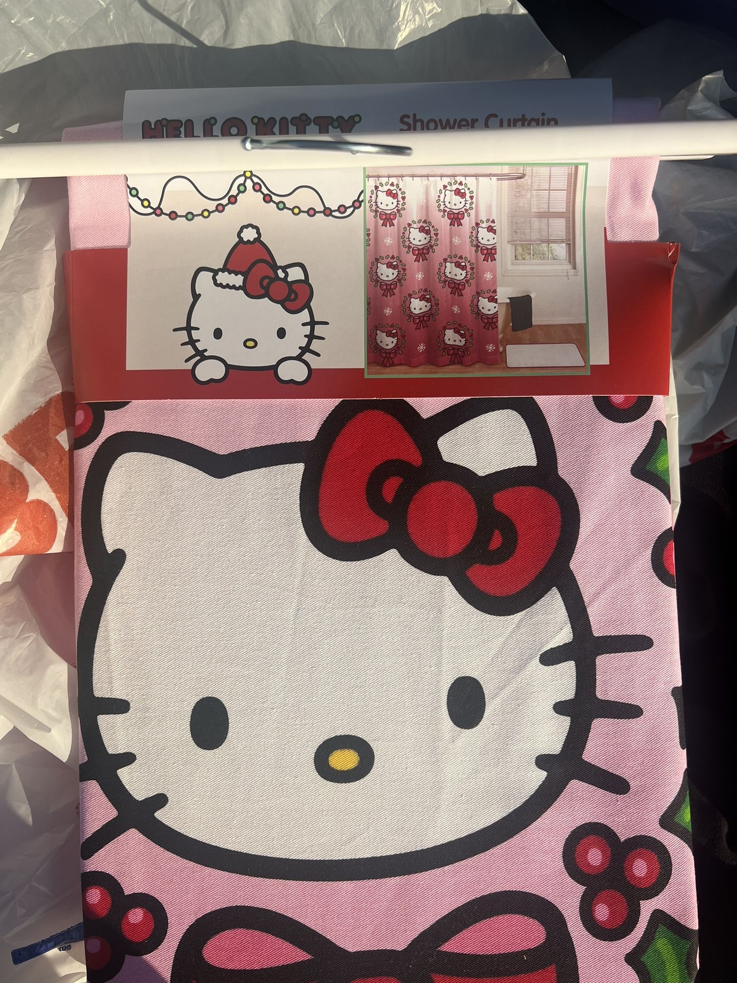 Hello Kitty Christmas. Shower Curtain