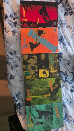 Vagabond Manga Volumes 1–5 by Takehiko Inoue