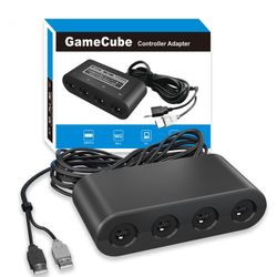 Gamecube Controller Adapter for Nintendo Switch / Wii U / PC and Switch