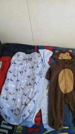 Baby boy clothes 0-6 most like new
