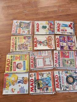 Vintage Mad magazines 12 total 1(contact info removed)