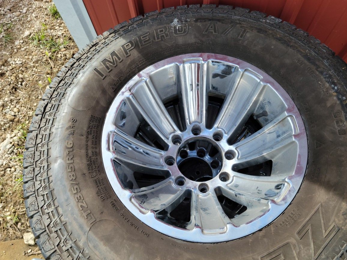 LT 235/85R16 Dodge Dually Rims And Tires