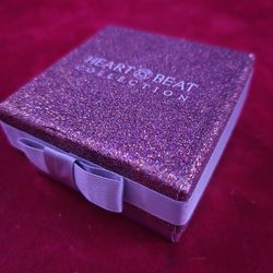 Heart beat silver plated necklace