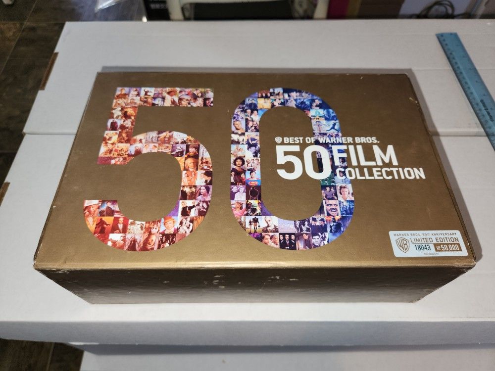 BEST OF WARNER BROS 50 FILM COLLECTION Blu-Ray/A BILL GOLD 27"x40" Poster