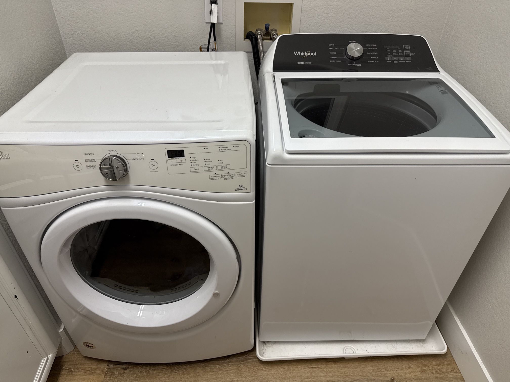 Whirlpool washer/dryer