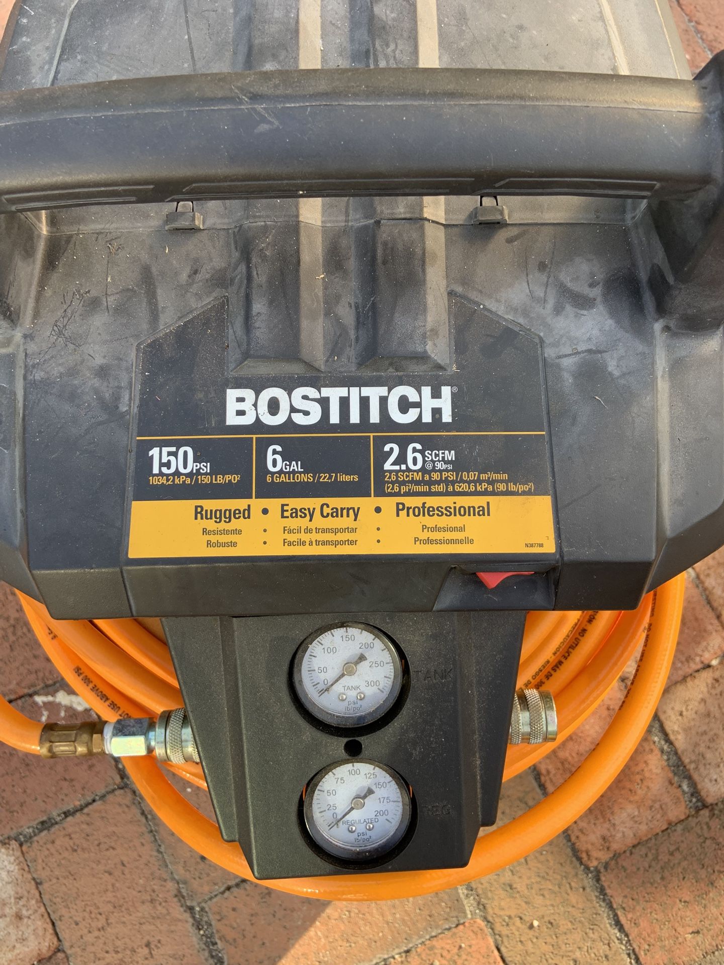 Bostitch 150 Psi 6 Gal