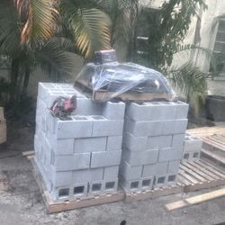 2 Pallets of New Cinder Blocks CMI (144 Blocks)