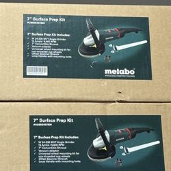 Metabo Hand Grinder 7” Kit
