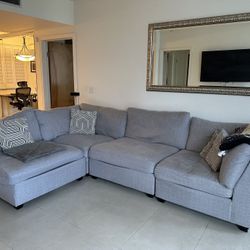 Grey Sectional Couch