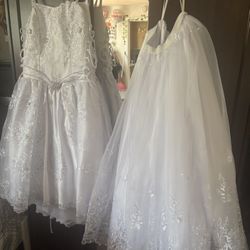 First Communion Dress – Like New | Vestido de Primera Comunión – Como Nuevo