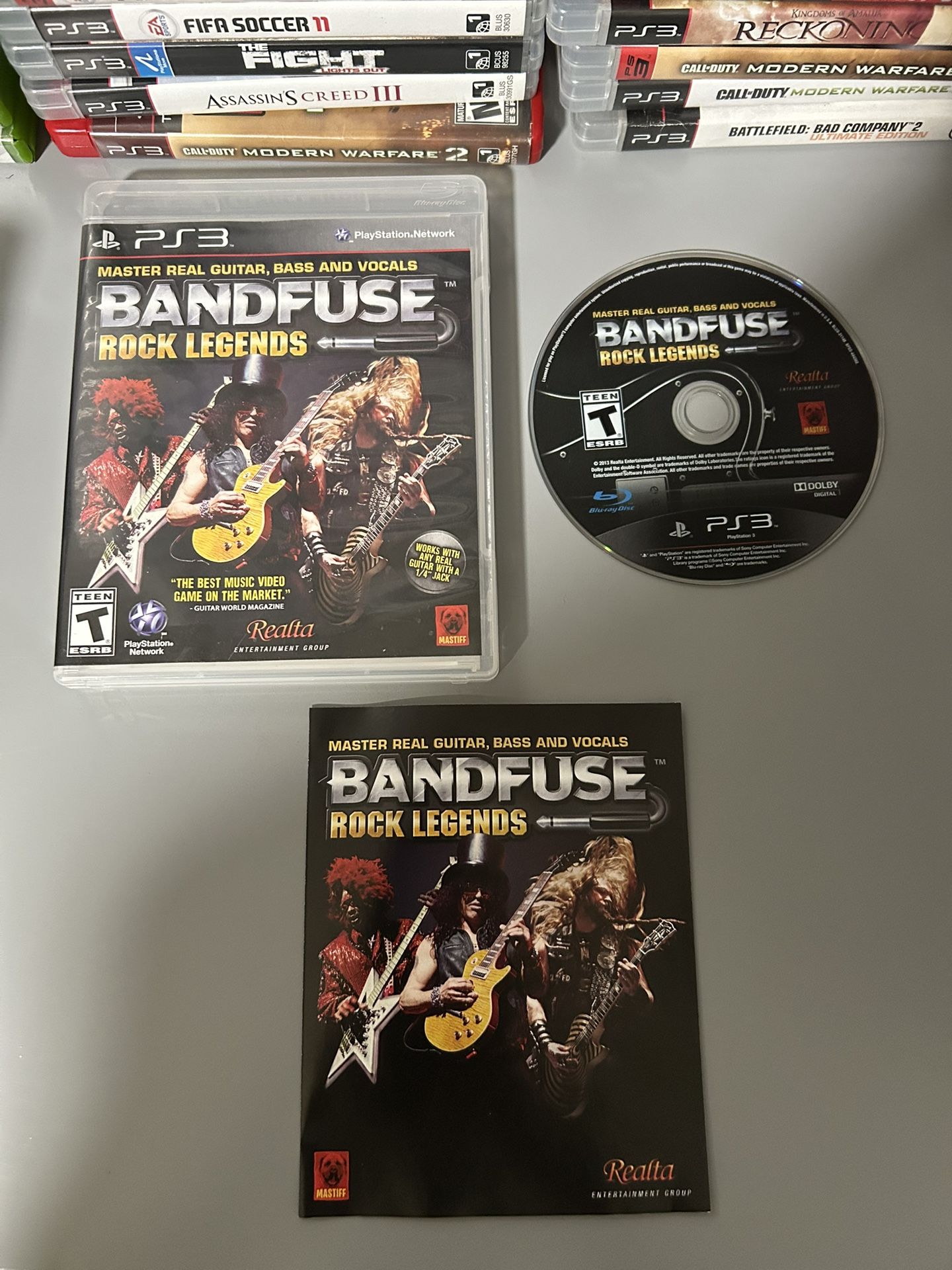 BandFuse: Rock Legends Playstation 3