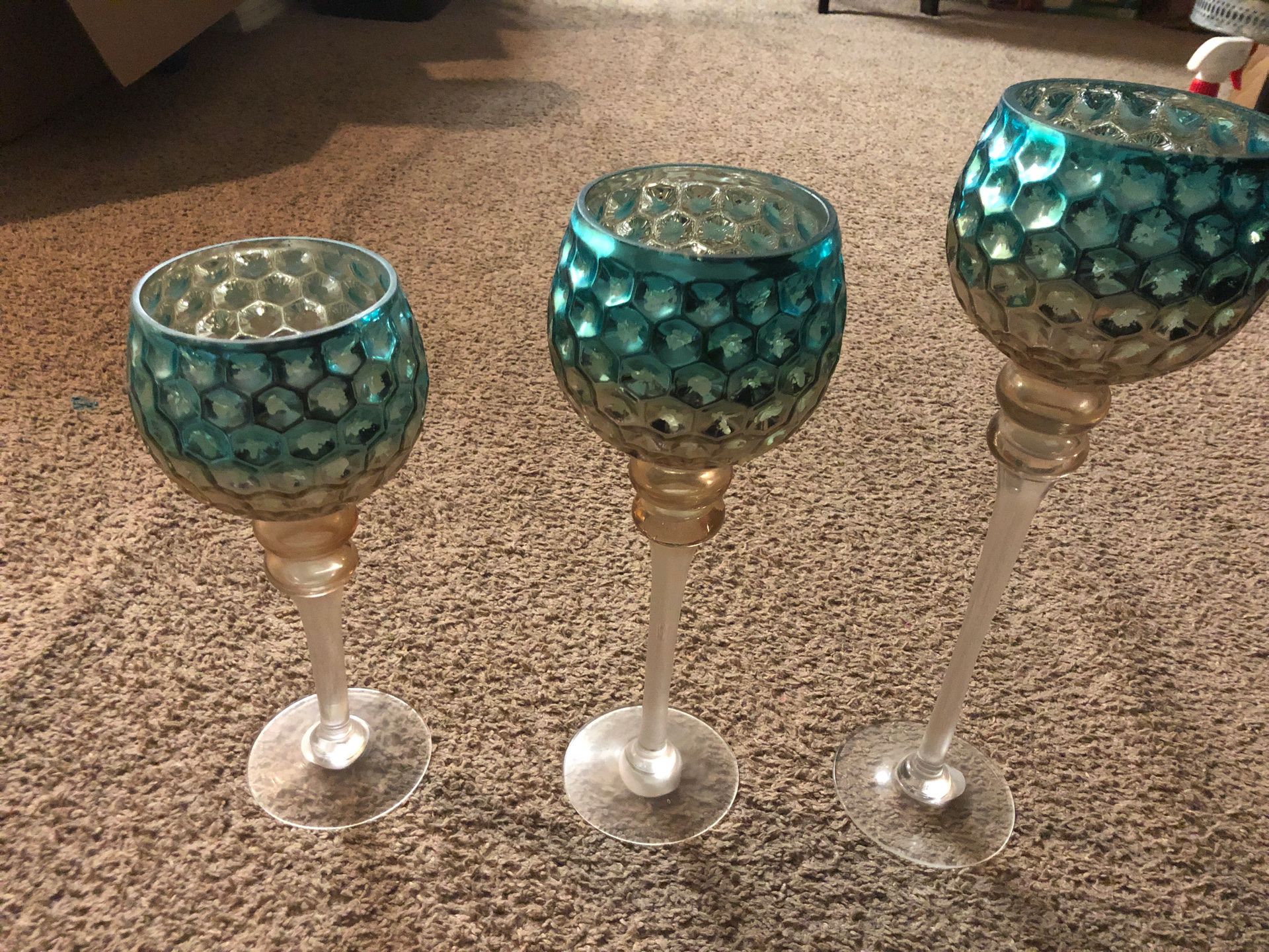 Home decor turquoise gold