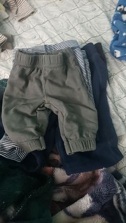 Newborn clothes / boy / also have 130 nb diapers on the next post