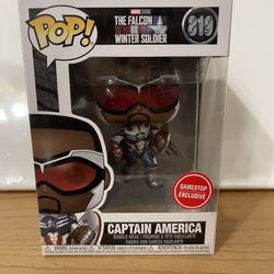 Funko POP! Falcon as Captain America #819