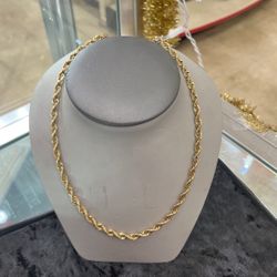Hollow rope chain