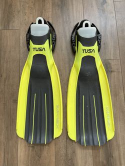 TUSA SF-7700 IMPREX FINS SIZE M-ML/Black,Grey,Light green