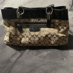 Coach Signature Canvas Purse