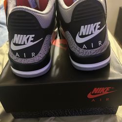 Jordan 3 Black Cement