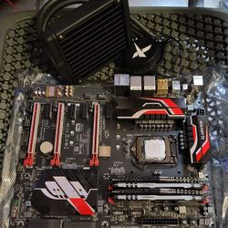 Gigabyte Z170X with I7-7700k 32GB memory