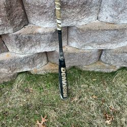 DeMarini 3x10 alloy .50 BBCOR thickness tuned half half 33 inch 30oz Voodoo overlord.