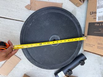 Round Umbrella Base Weight Plate