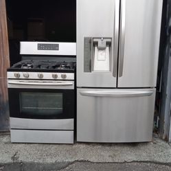 Combo Fridge 36 Inch And Stove 30 Inch 