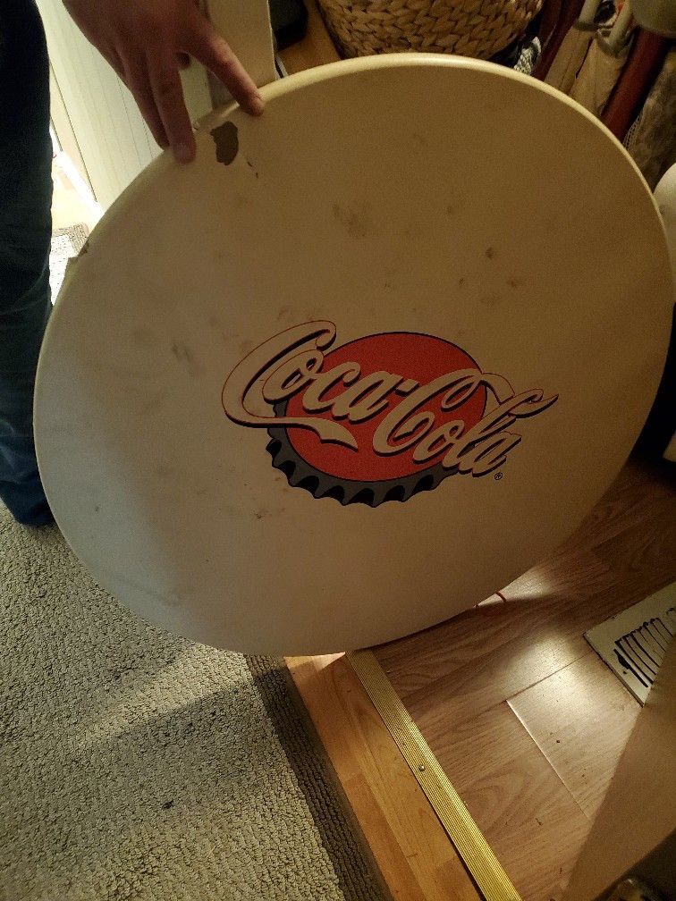Coca Cola Table Topper/sign