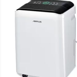 Edendirect50 pt. 4,500 sq. ft. Dehumidifier in White with Drain Hose and Bucket, Auto Defrost, Low Noise, Dehumidify Efficiently
