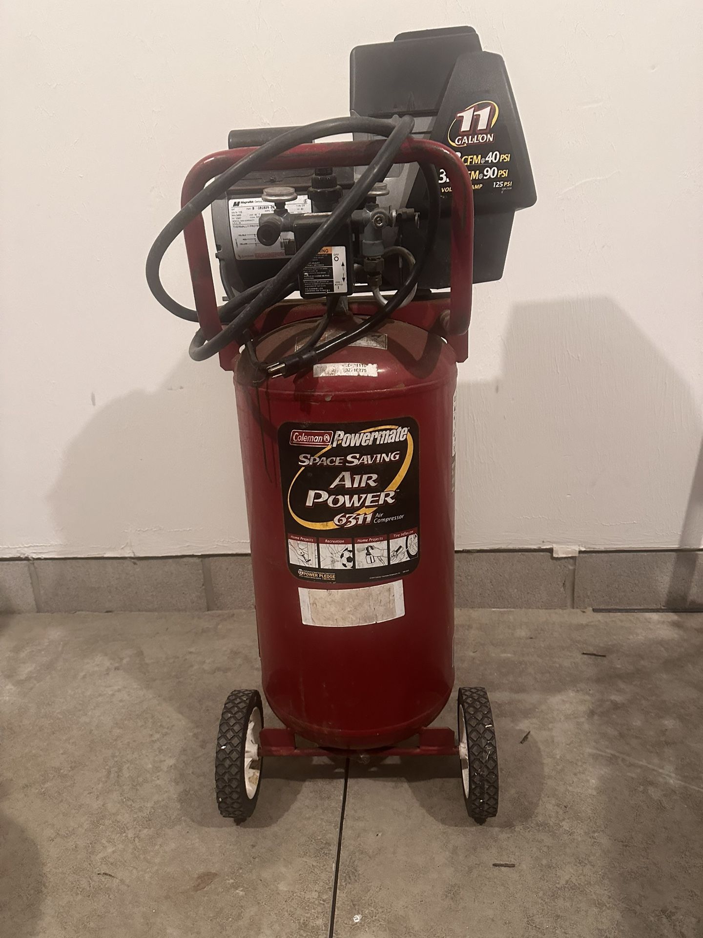 Air Compressor 11 Gallon