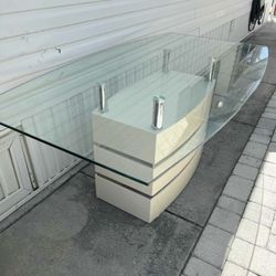 Dining Table And Glass Top XL