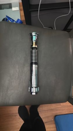 High tech Imperial workshop Luke’s lightsaber