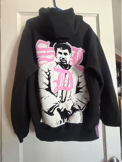Pink and black YSL sweater