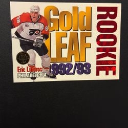 Eric Lindros Gold Leaf Rookie Leaf 1993 3
