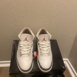 Jordan 3 White Cement 