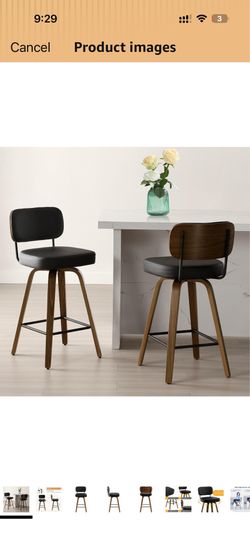 Swivel bar stools - new in box