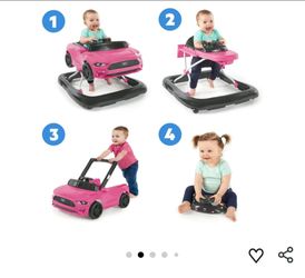 Ford Mustang 4-in-1 Pink Baby Activity Walker with 4 Ways to Play.
I like serious buyers Please 📢