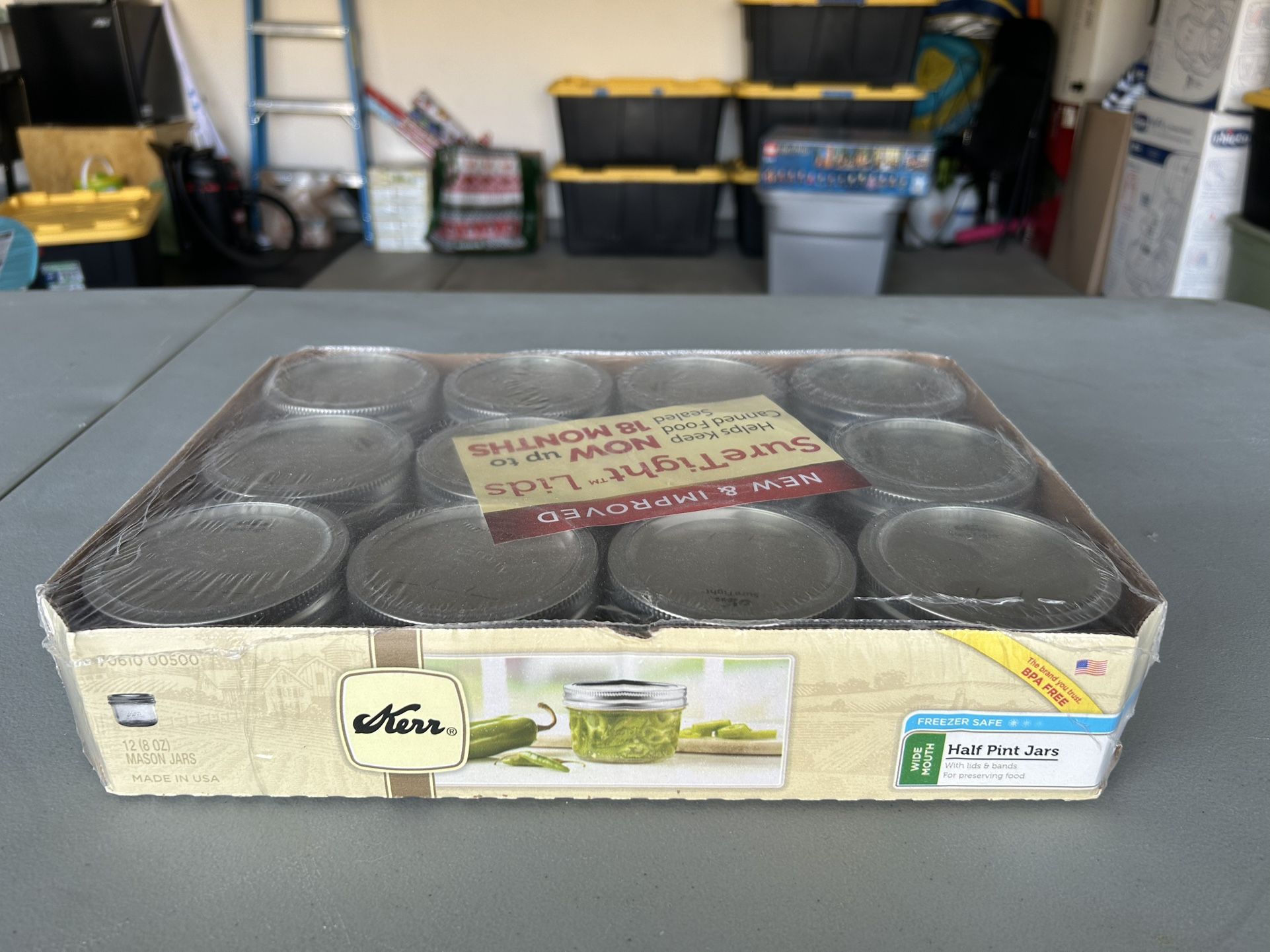 Kerr - Half Pint Sealing Jars